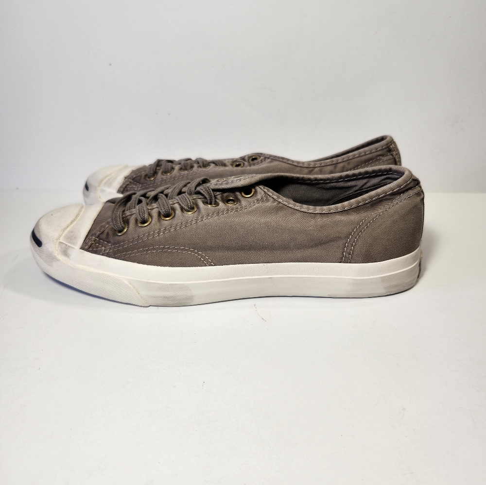 Converse Jack Purcell Brown Egret Washed Ox Sneakers 140137C